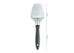 Ostskärare - FISKARS - 1065587 - Rostfritt stålblad - Längd 21,5 cm - Ergonomisk - Svart/Silver