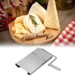 Ostskärare i rostfritt stål Multifunktionell ostsmörkaka Skinka avdelare