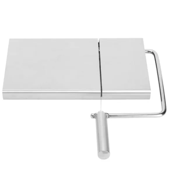 Ostskärare i rostfritt stål med skärtråd - kökstillbehör