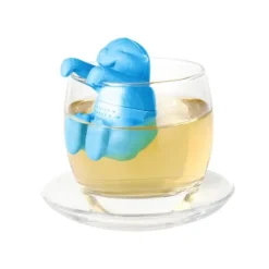 Otterformat Tefilter Söt Silikon Tesil Återanvändbar Tesil