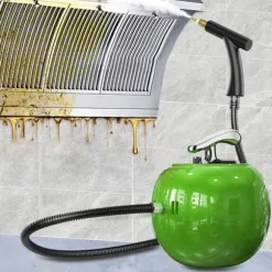 OUTIGO Bärbar ångtvätt - Högtemperatur köksrengöringsapparat - 2000W-grön