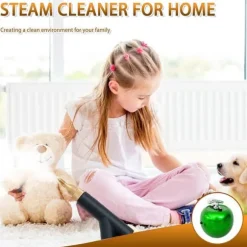 OUTIGO Bärbar ångtvätt - Högtemperatur köksrengöringsapparat - 2000W-grön