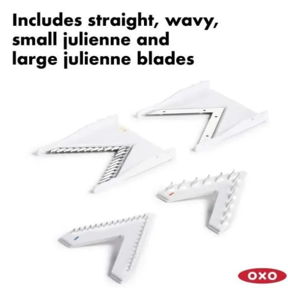Oxo Good Grips 1071480 Mandolin i V med Kubfunktion - 1155700