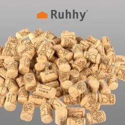 100-Pack - Vinkorkar - Korkar för vinflaskor