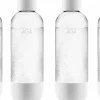 4-pack AGA AQVIA PET-flaska, 1L (Vit)