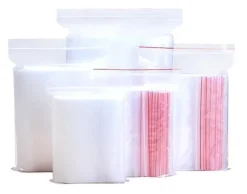 100-Pack Blixtlåspåsar Ziplock Påsar 4x6cm