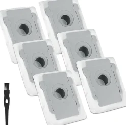 6-pack dammsugarpåsar iRobot Roomba i7 i7+ i7+ E5 E6 S9 S9+
