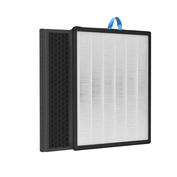 2-pack Ersättningsfilter Kompatibelt med LEVOIT Vital 100S Luftrenare - HEPA & Aktivt Kolfilter