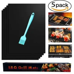 5-Pack Grillmatta – Återanvändningsbar Non Stick 40x33cm