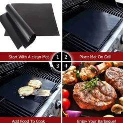5-Pack Grillmatta – Återanvändningsbar Non Stick 40x33cm