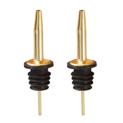 2-pack Hällpip Droppkork Flaskpip Dosörpip i Guld