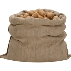 5-pack jutesäckar - Ekologiska och multifunktionella för träning och förvaring | Storlek: 100x110 cm