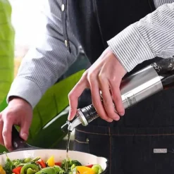 2-Pack Kork till Olivolja Hällpip Droppkork med Lock Grå