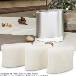 3-pack luftfuktarfilter för HAC-504AW HAC-504W typ A Kaz Vicks WF2