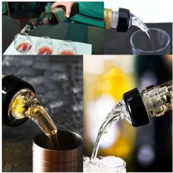 2-pack Measure Pourer 20ml Måttande Hällpip Droppkork Flaskpip