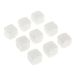 9-pack Naturliga Whiskystenar – Isbitar av Sten Vit