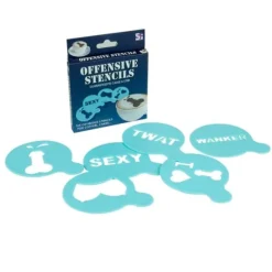 Pack of 12 Offensive Stencils