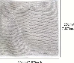 10-pack repfria disktrasor av ståltråd för diskning av disk, handfat och spishäll, lätta att skölja av och slitstarka