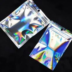 100-pack återförslutningsbara ziplockpåsar för snacks och smycken