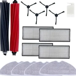 Pack tillbehör för Roborock S8/Roborock S8 Plus - Filter/Mopp/Sidoborste/Utdragbar borste Phonillico®