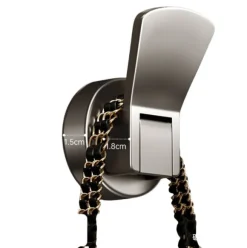 2-pack överdörrskrokar, kraftiga självhäftande krokar, dörrhängare utan borrning Model 2