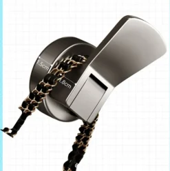 2-pack överdörrskrokar, kraftiga självhäftande krokar, dörrhängare utan borrning Model 2