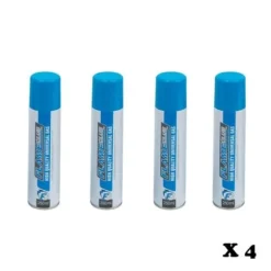 Paket med 4 gaspåfyllningar 250ml - Refill för vektändare - BUSTIR -140g