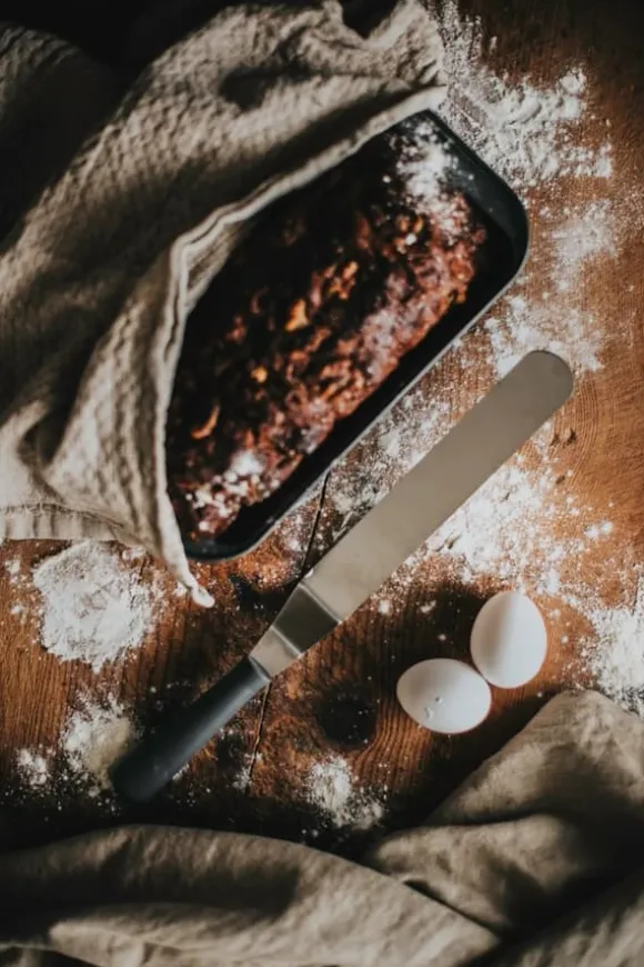Palettkniv / Stekspade Vinklad 36 cm Grå Cookie