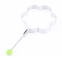 Pannkaksformare i rostfritt stål - plommonform (1 stycke)