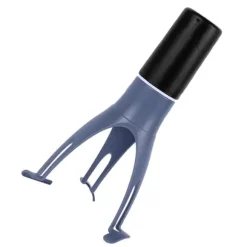 Pannrörare Triangel Äggvisp Plast Enkel att använda Diskmaskin Säker Köksrörare Mixer för sås Soppa Grädde Blå