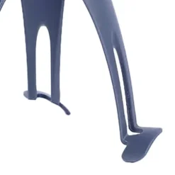 Pannrörare Triangel Äggvisp Plast Enkel att använda Diskmaskin Säker Köksrörare Mixer för sås Soppa Grädde Blå