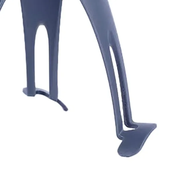 Pannrörare Triangel Äggvisp Plast Enkel att använda Diskmaskin Säker Köksrörare Mixer för sås Soppa Grädde Blå