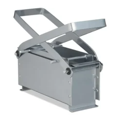 Pappersbrikettpress, 24x30x12,5 cm, Silver