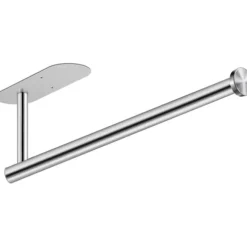 Pappershanddukshållare Väggfäste under skåp Självhäftande borrning Rostfritt stål Pappershandduksrullar Hållare för kök Badrum Rostskyddat ställ