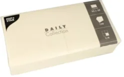 Papstar 89637, Champagne, Textil, Torg, 320 mm, 320 mm, 150 styck