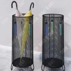 Paraplyställ - TD® - 19x49,3cm - Rostfritt stål - Stabil - Fast vattentank