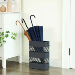 Paraplyställ, 28x12x41 cm, Antracit