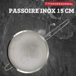 Passerare i rostfritt stål 15 cm FM Professional