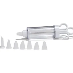 Patisse Garneringsspruta 19 cm Transparent/Vit