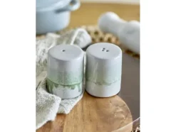 Paula Salt- och pepparuppsättning, grön, stengods