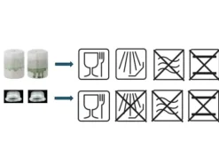 Paula Salt- och pepparuppsättning, grön, stengods