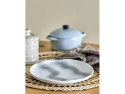 Paula Tallrik, Grå, Stengods