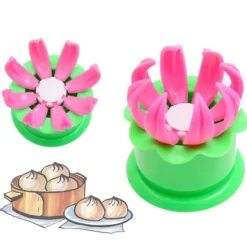 2PCS Manuell Dumpling Form Ångad Fylld Bullform DIY Bakverk Pajform för Kök Matlagningsverktyg