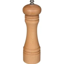 Peppar/saltkvarn - 5five - Manuell - Naturligt trä - Rostfritt stål - 20,5 cm