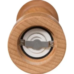 Peppar/saltkvarn - 5five - Manuell - Naturligt trä - Rostfritt stål - 20,5 cm