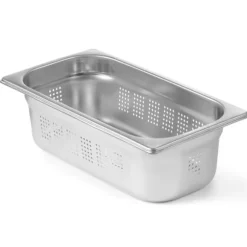 Perforerad GN-behållare, rostfritt stål GN1/3 325x176mm, höjd 200mm - Hendi 802502