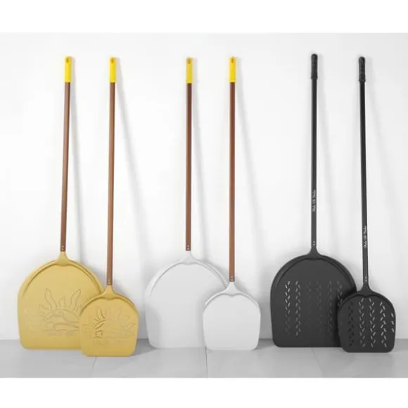 Perforerad pizzaugnsskyffel i aluminium Sula Mio 330x1700mm Lilly Codroipo Hendi 617830