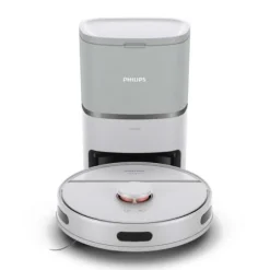 Philips HomeRun Series 3000 Aqua Robot Dammsugare, självrengörande, upp till 200 min, 4 lägen, vit (XU3110/02)