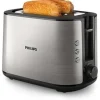 Philips Viva Collection HD2650 Full metal - Brödrost - 2 skiva - 2 Kortplatser - rostfritt stål