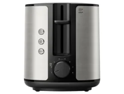 Philips Viva Collection HD2650 Full metal - Brödrost - 2 skiva - 2 Kortplatser - rostfritt stål